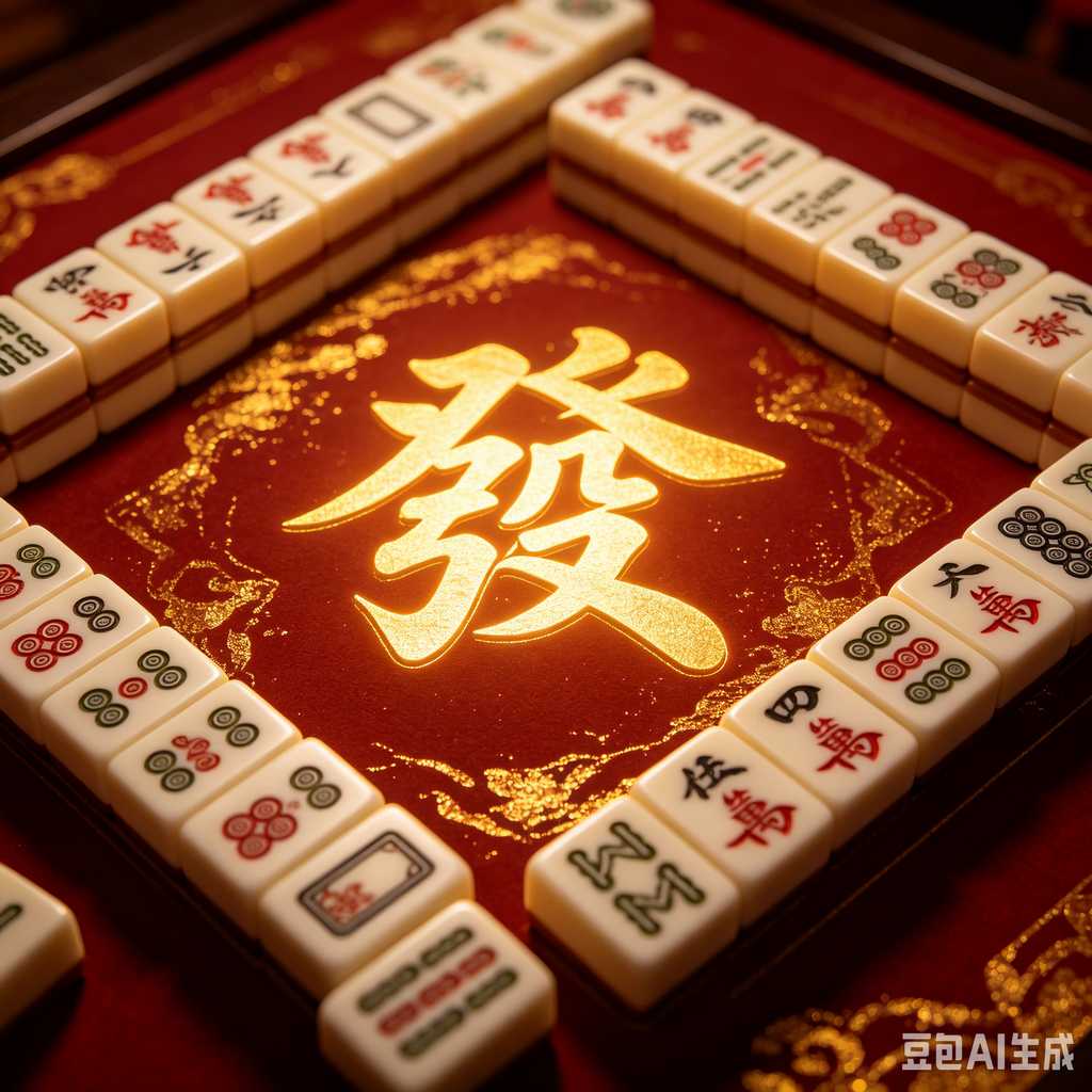 camping mahjong game set