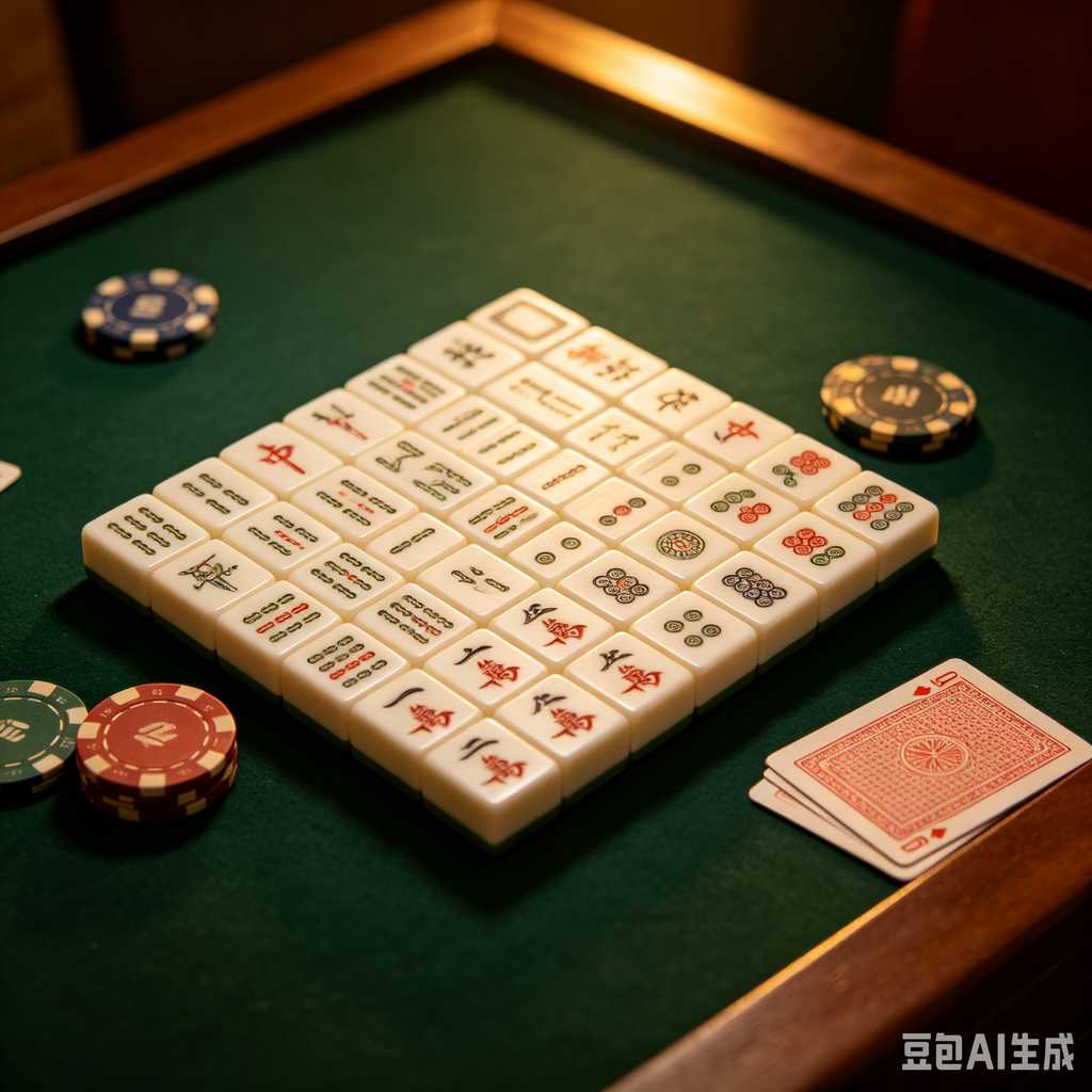 retro gift mahjong tiles